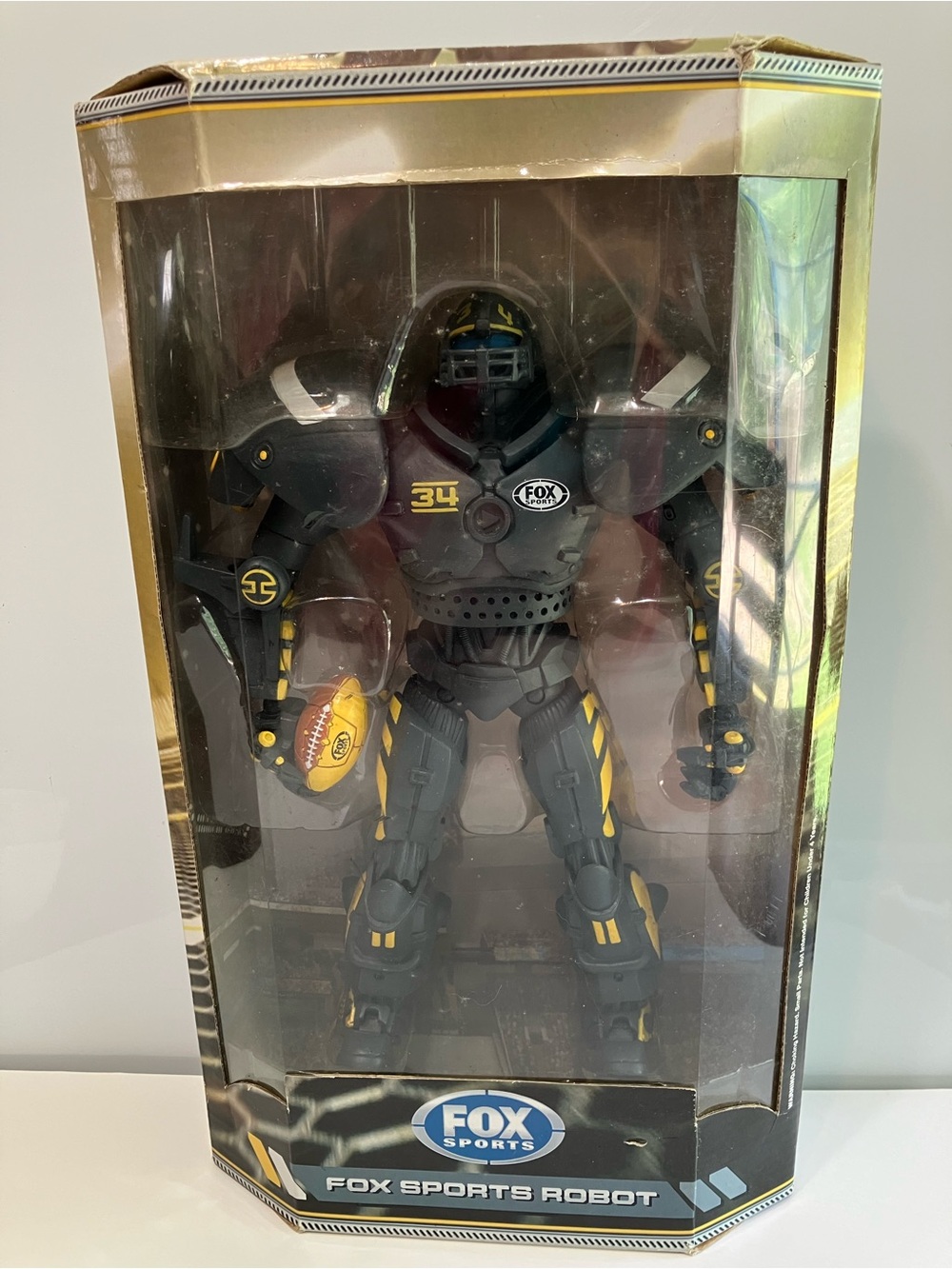 Fox Sports Robot NFL Football Player #34 Cleatus 10-inch Action Figure